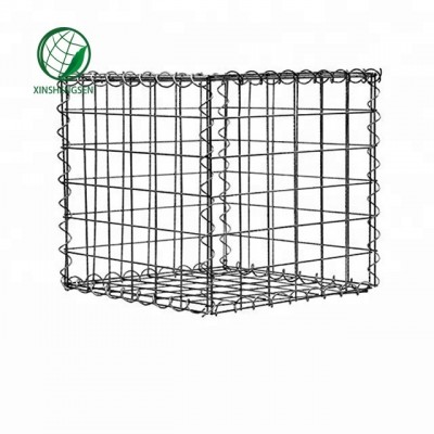 Strong strength welded galvanized gabion wire mesh basket for retaining wall blocks